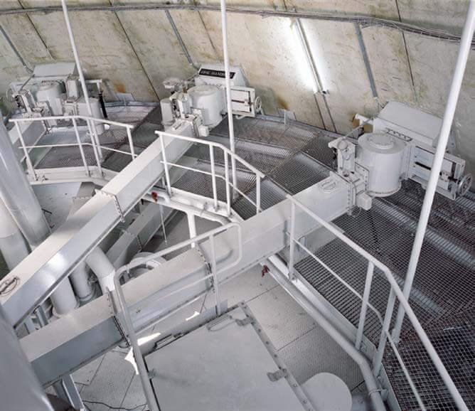 SILO DE CEMENTO DE UN FUSTE