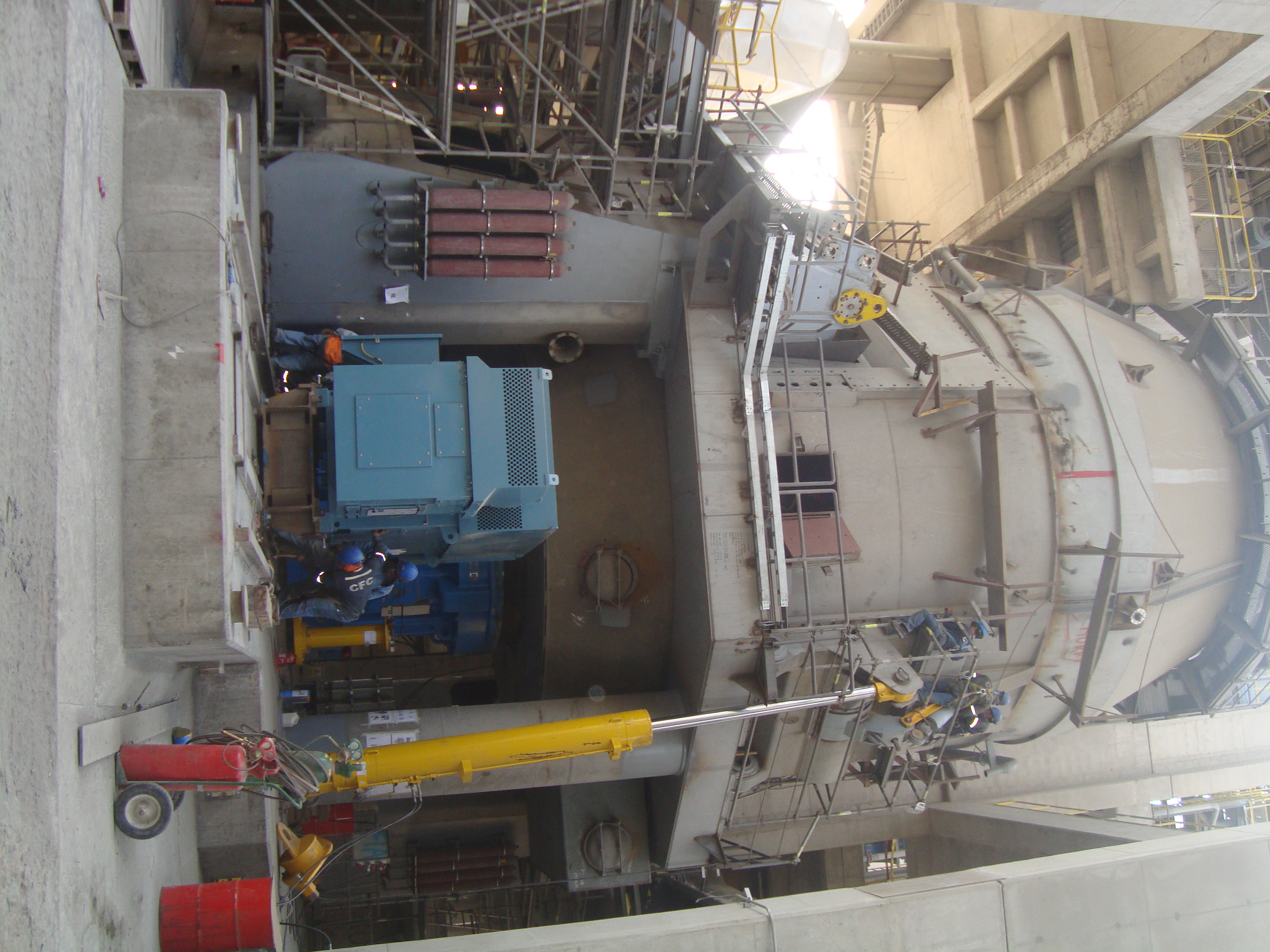 SISTEMA DE MOLIENDA VERTICAL DE CEMENTO