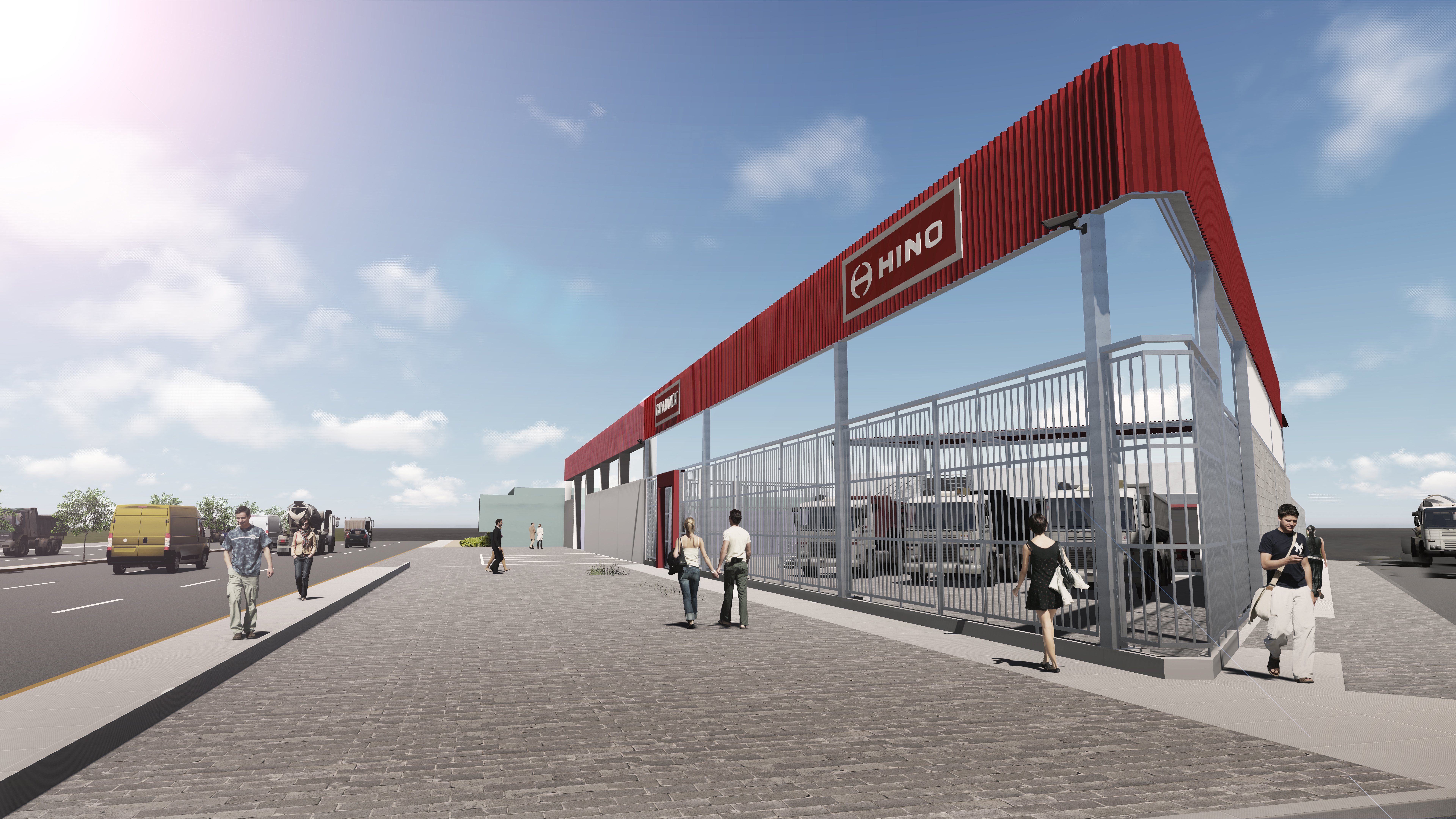 CONSTRUCCIÓN DE SHOW ROOM PARA TOYOTA TRUJILLO